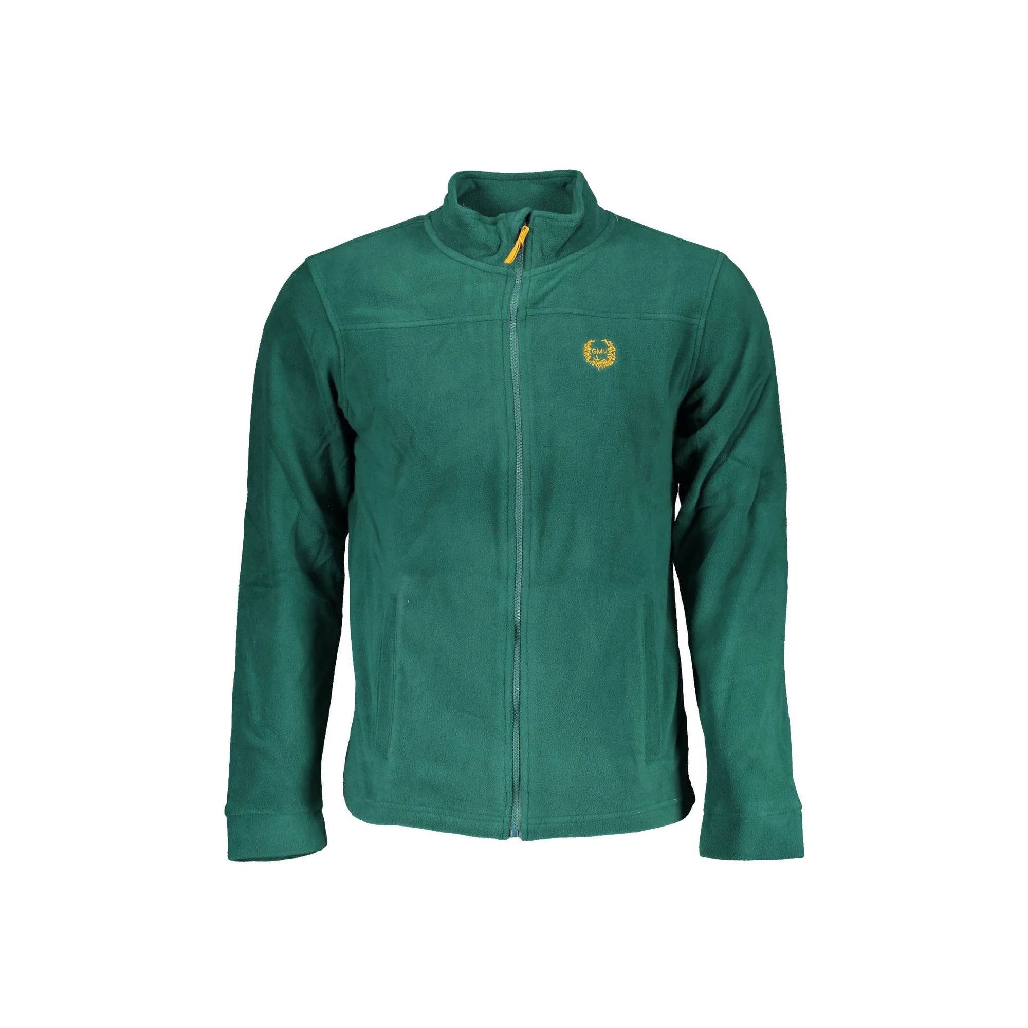 Gian Marco Venturi Felpa Uomo Verde Zip Logo Felpe - foto prodotto